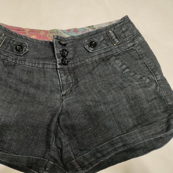 Copper Key - Super Soft Jean Shorts - Picture 2 of 5